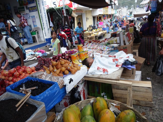 Guatemalan and Central American local markets have the cheapest produce you'll find anywhere.