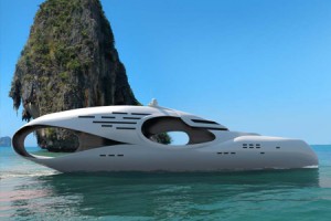 concept yacht of the future