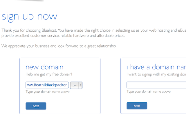 Register your domain