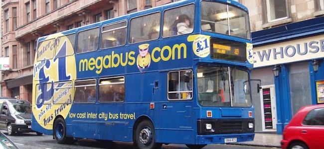 megabus uk budget bus