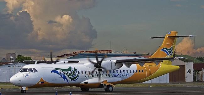 Photo of one of the Philippines cheapest low cost carriers, cebu pacific