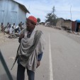 ethiopian farmer with a gun