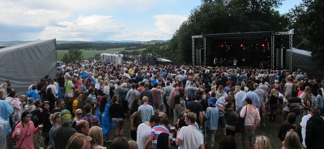A summer festival in norway