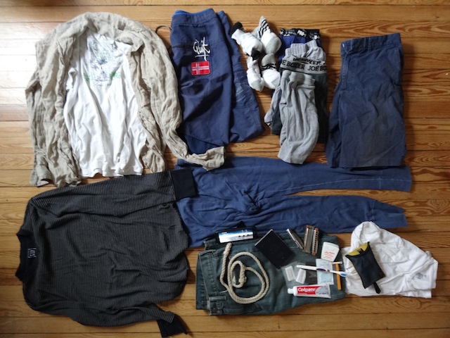 backpacking essential packing list