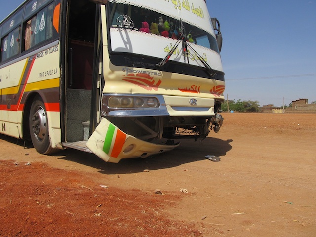 The bus crash in Sudan