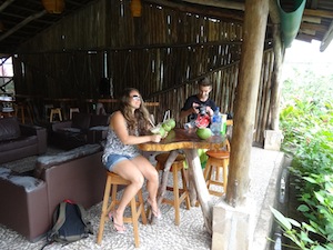 the restaurant at arenal backpackers resort