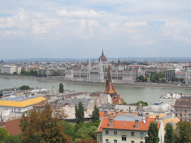 The Danube in Budapest, Hungary