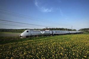 swedish-train-summer