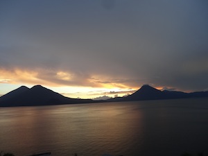 Lake-Atitlan-Sunset