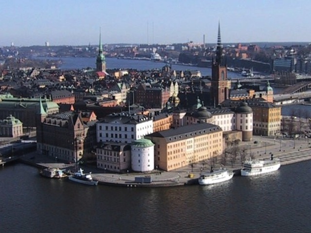 Stockholm's downtown island