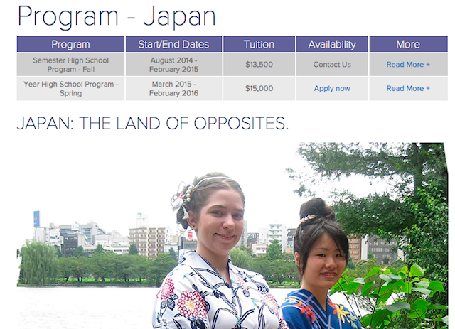 AFS Study Abroad Japan