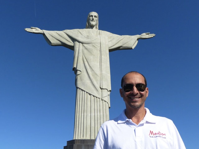 Madson with christ the redeemer