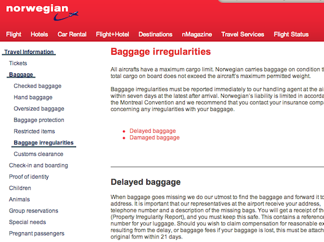 delayed bag policy