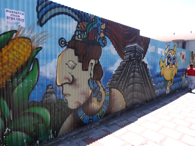 Cool graffiti in San Jose, Costa Rica