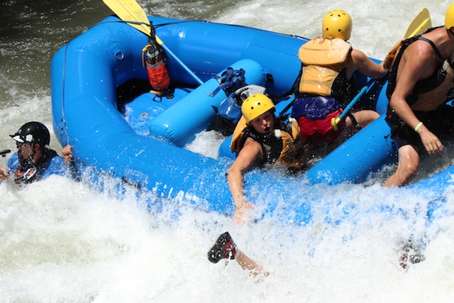 Rafting outside of La Fotuna