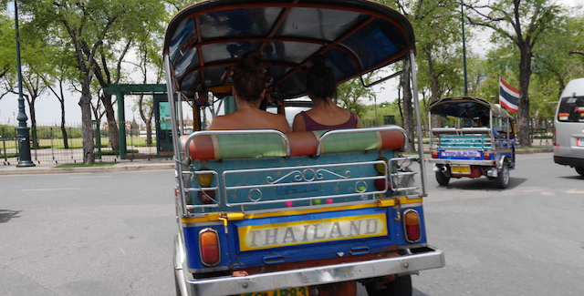 tuk tuk in thailand bangkok