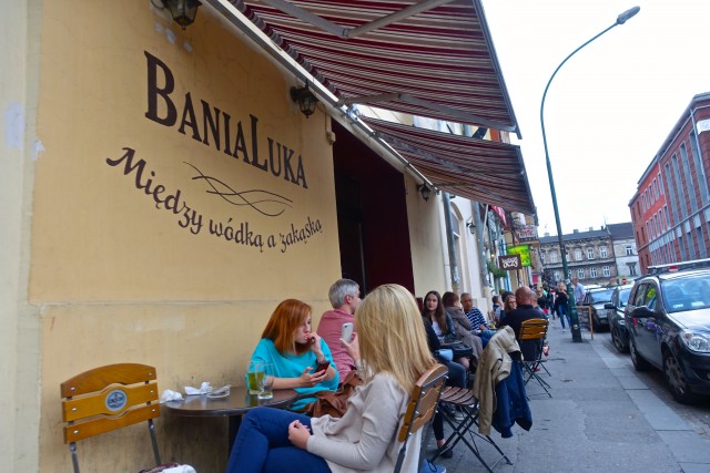 cheap vodka bar in krakow called bane luka