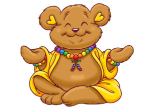 logo of guy gilchrists buddha bear